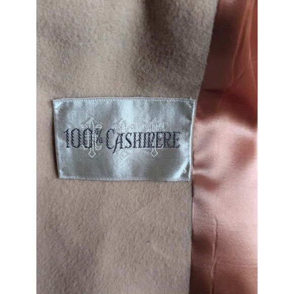 Vintage Union Made Marie Antoinette Austin 100% Cashmere Coat with Genuine Mink - Picture 5 of 9